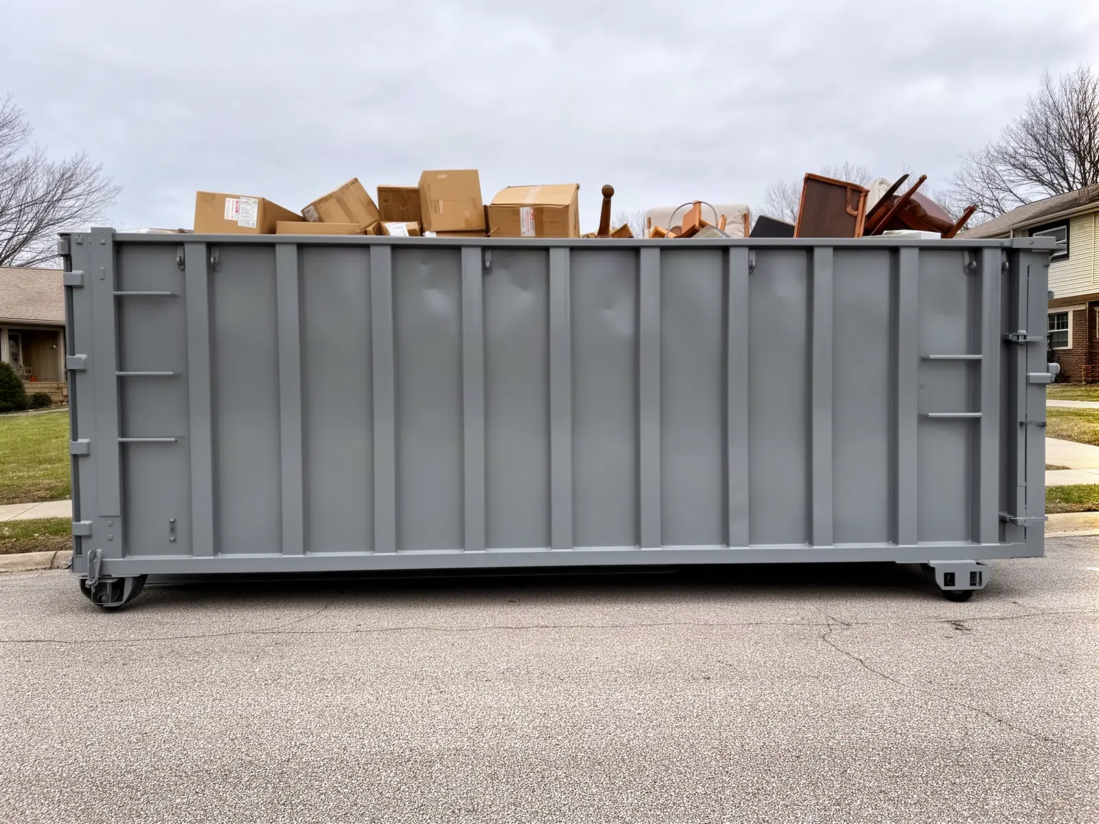 Roll-off dumpster from Rush's Port Orange Dumpsters in Port Orange, FL
